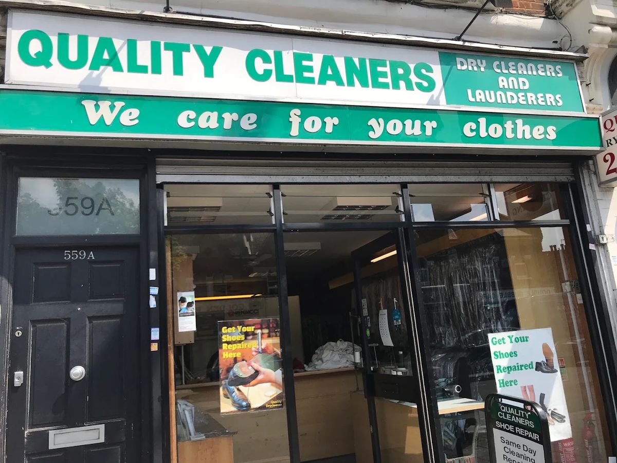 The Quality Cleaners shop on Garratt Lane